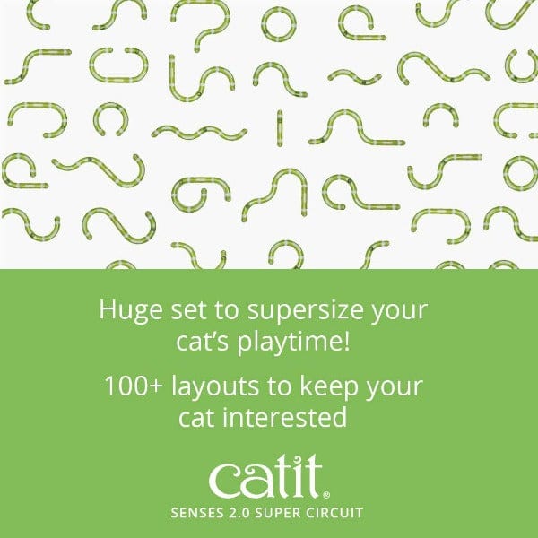 Catit Senses 2.0 Super Circuit - An Extended and Versatile Cat Hunting Toy