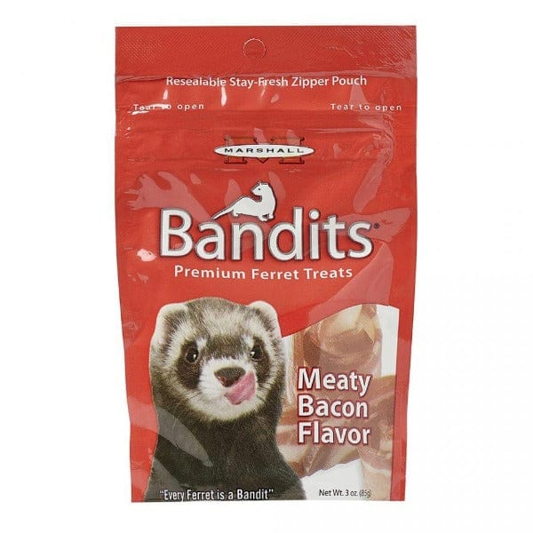 Marshall Premium Ferret Treats in Delectable Bacon Flavour for Bandits