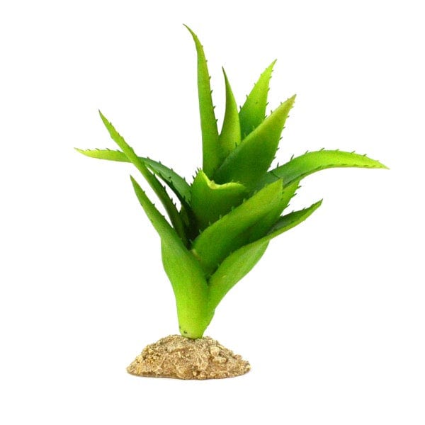 Repti Gear Artificial Aloe Vera Plastic Plant for Terrariums