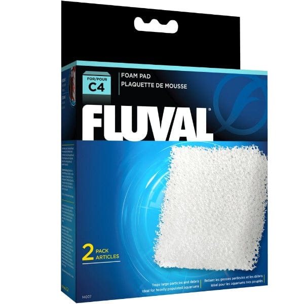 Highly Porous Fluval C Series Filter Foam Pad - 2-Pack for Aquariums