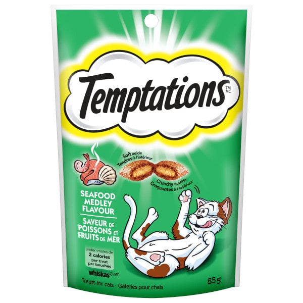 Temptations Premium Seafood Medley Delightful Cat Treats