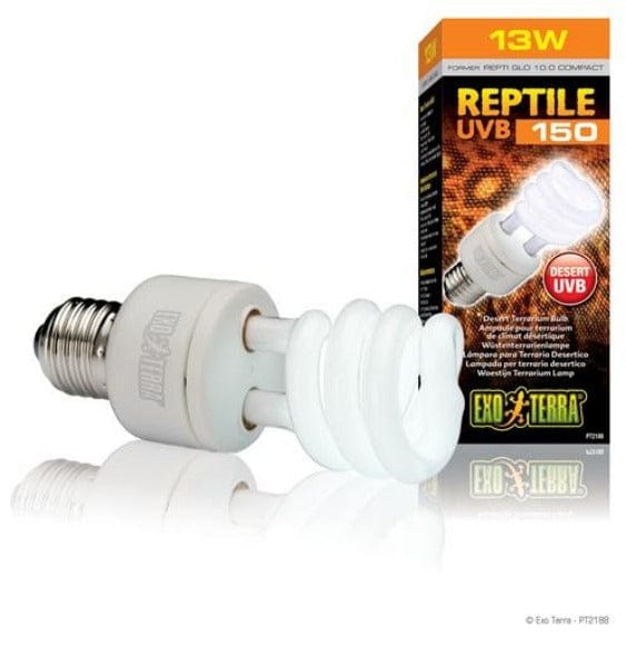 Exo Terra High - Output Reptile UVB150 Bulb for Desert Reptiles