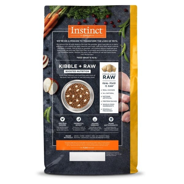 Instinct Raw Boost Dry Cat Food with Cage - free Real Chicken for Optimal Nutrition