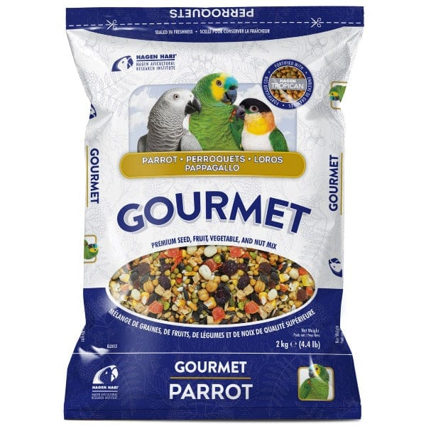 HARI Gourmet High - Quality Premium Seed, Fruit, Vegetable, and Nut Mix Specially Designed for Parrots