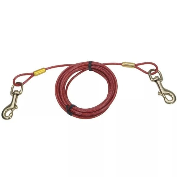 Titan Heavy-Duty Cable Dog Tie-Out for Large Breed Dogs