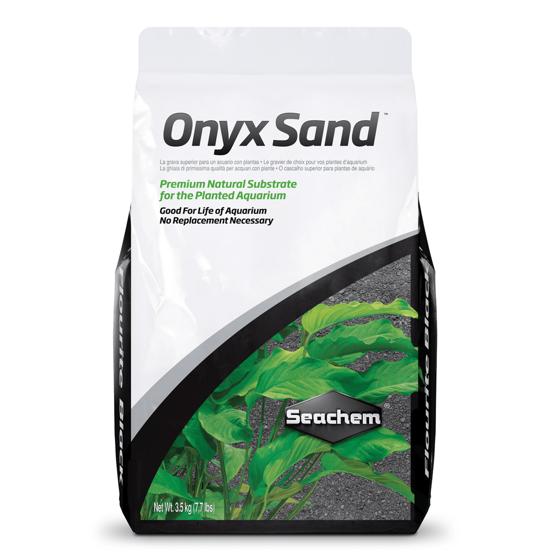 Seachem Premium Naturally Dark Gray Onyx Sand for Aquariums