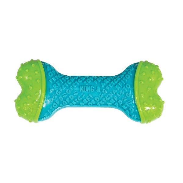 KONG Corestrength Durable Multilayered Bone-shaped Dog Chew Toy for Endless Play