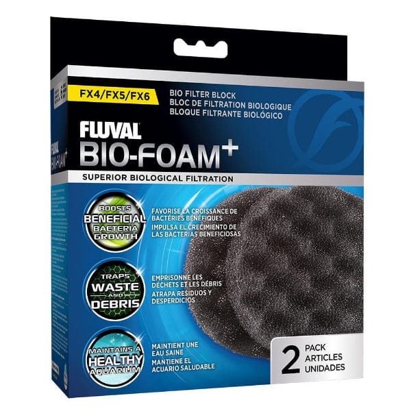 Fluval Bio-Foam+ 2-Pack for FX4, FX5, and FX6 Canister Filters (Special Order)