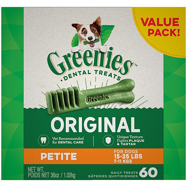 Greenies Petite Original Dental Treats for Dogs