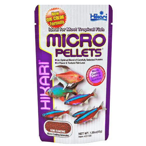 Hikari High - Quality Tropical Micro Pellets for Small - Mouth Fishes