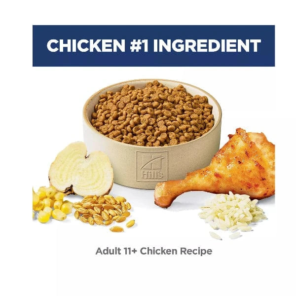 Hill's Science Diet Adult 11+ Years Old Chicken Recipe Dry Cat Food for Senior Cats