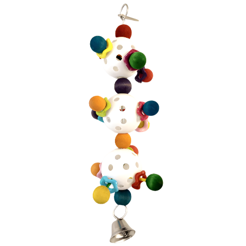 Colorful and Entertaining Tweeters Scoops Bird Toy for Your Feathered Companions