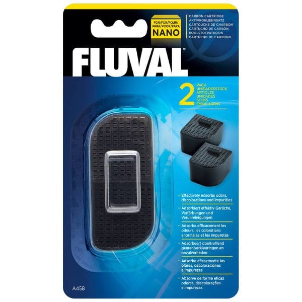 Fluval Nano Aquarium Carbon Filter Cartridge for Optimal Water Filtration
