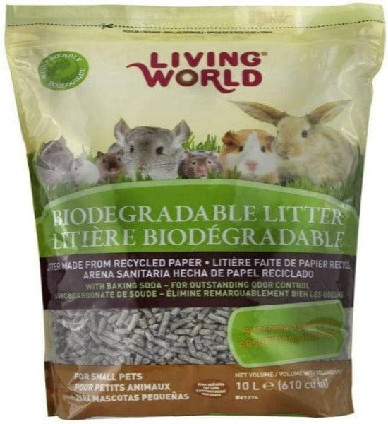 Living World Eco-Friendly Biodegradable Litter for Various Small Animals