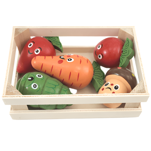 Moss Hollow Crated Vegetable-Filled Wood Chews for Pets