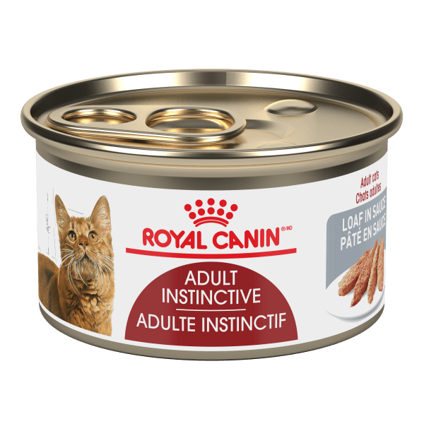 Royal Canin Adult Instinctive Canned Cat Food in Savory Sauce