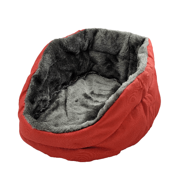 Cozy Moss Hollow Cuddle Bed for Small Furry Pets