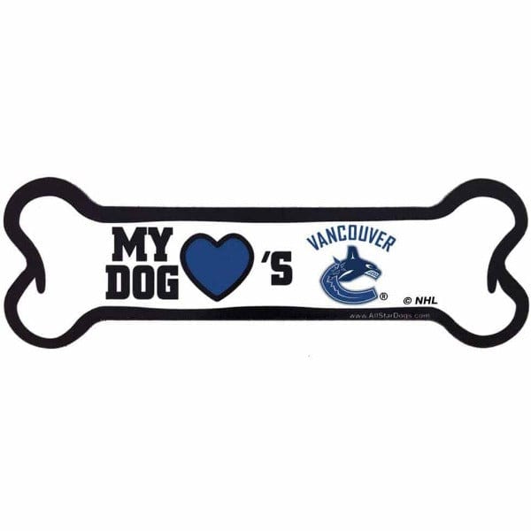 All - Star NHL Water - Resistant Vancouver Canucks Car Magnet