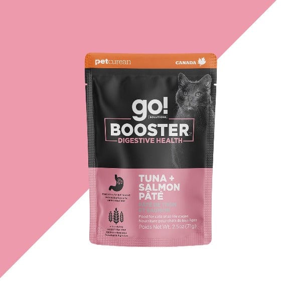 Go! Solutions Digestive Health Booster Tuna + Salmon Pate Wet Cat Food