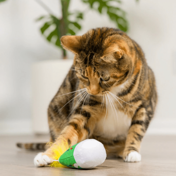 Huxley & Kent Christmas Meh Catnip - Filled Cat Toy for Festive Fun