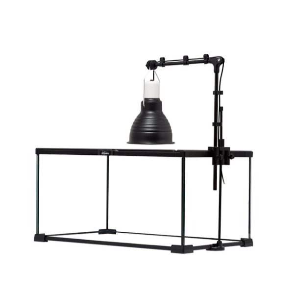Reptizoo Adjustable Dome Lamp Stand for Terrarium Lighting