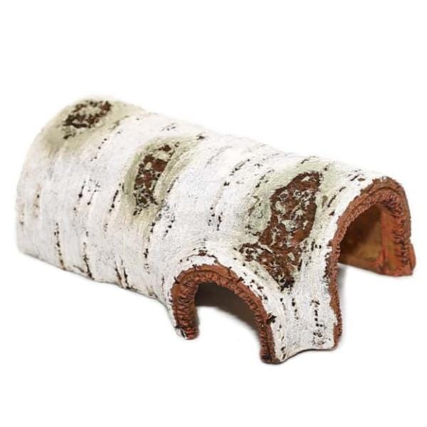 Reptizoo Authentic Poplar Tree Hide Cave for Reptiles' Exploration