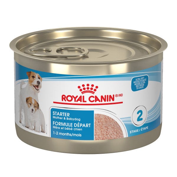 Royal Canin 145g Starter Canned Dog Food Mousse in Sauce for Mother & Babydogs