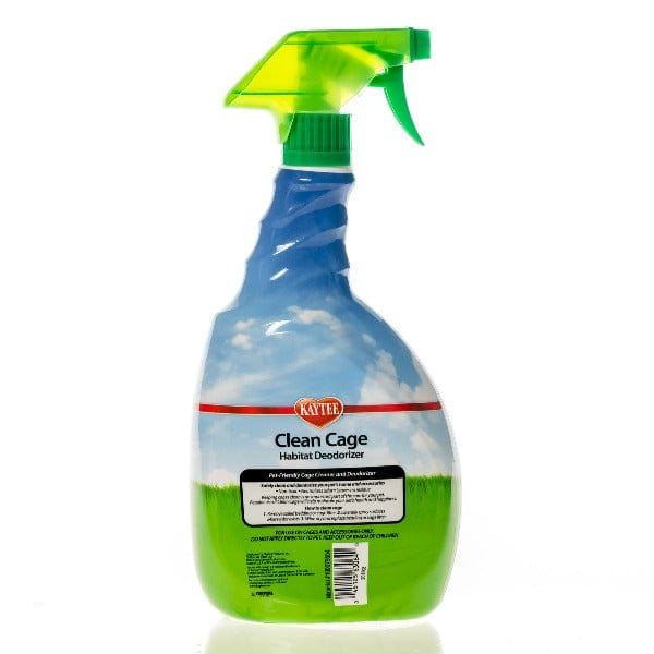 Kaytee Non-toxic Clean Cage Habitat Deodorizing Spray for Small Pets