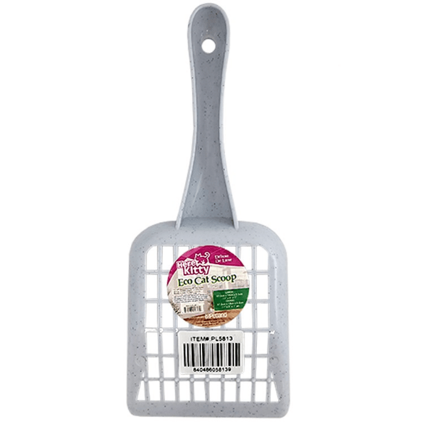 Speckle Grey Here Kitty Ideal Litter Scoop for Clumping Litters
