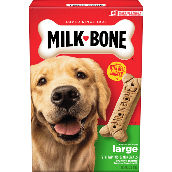 Original Milk-Bone Crunchy Dog Biscuits - Tasty and Wholesome Treats for Dogs