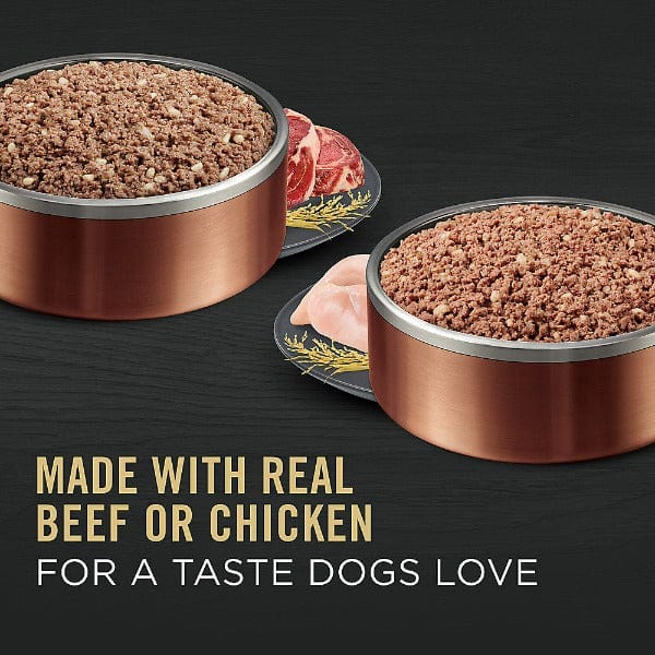 Purina Pro Plan Adult Complete Nutrition Essentials Classic Variety Pack of Canned Dog Food with Chicken & Rice and Beef & Rice Combinations
