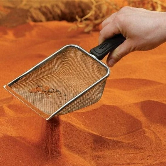 Exo Terra Comfort - Grip Durable Metal Reptile Poop Cleaning Scoop