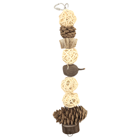 Moss Hollow & Tweeters Premium Natural Pet Chew Toy for Promoting Healthy Chewing