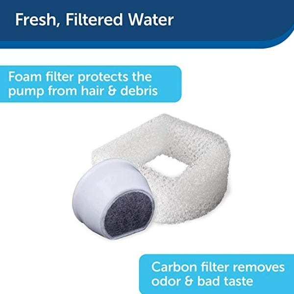 PetSafe Drinkwell Ceramic Avalon Premium Pet Water Fountain for Cats and Small to Medium Dogs