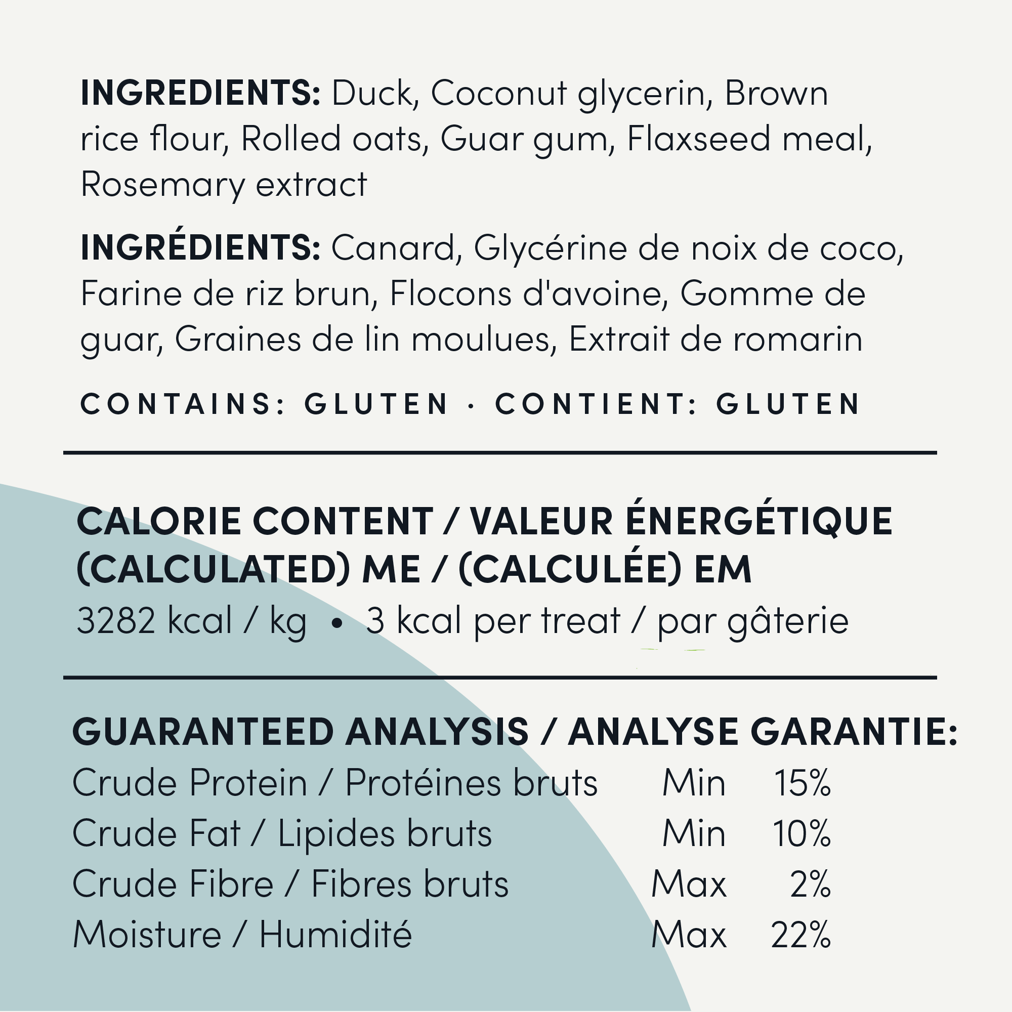 Crumps' Naturals Hypoallergenic Semi - Moist Mini Duck Treats for Dog Training