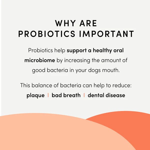 Crumps' Naturals Advanced Whole Mouth Dental Sticks for Dogs - Plaque Busters with Probiotics