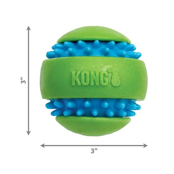 KONG Squeezz Goomz Interactive Ball Toy for Dogs - Ideal for Light to Moderate Chewers