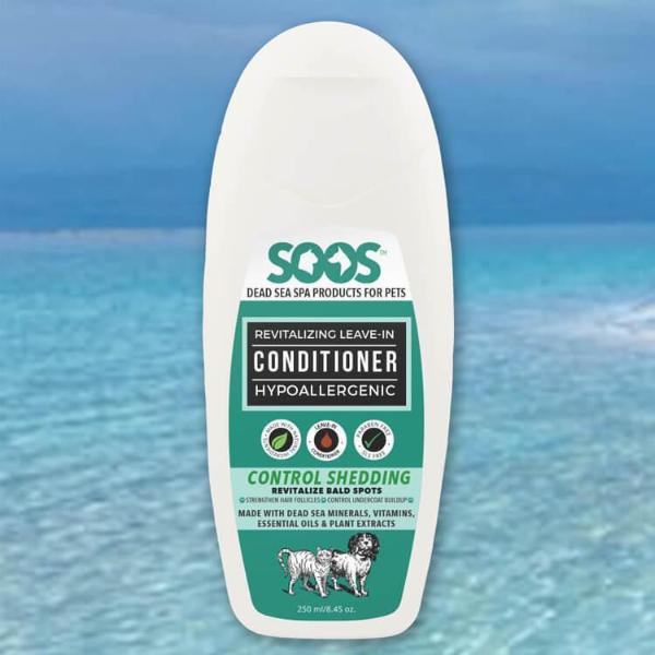 Soos Pets Hypoallergenic Natural Leave-In Conditioner for Coat Revitalization