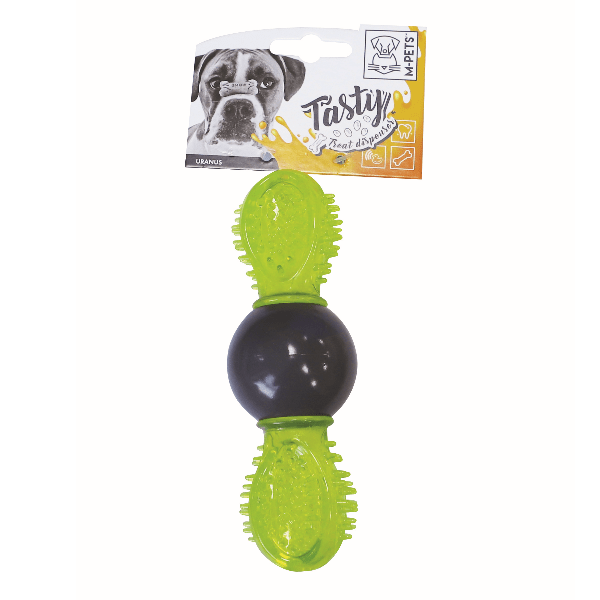 M-PETS Uranus Interactive Dog Treat Dispensing Toy for Small Breeds