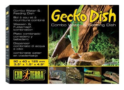 Exo Terra Multi - purpose Gecko Food and Water Dish with Safe Design