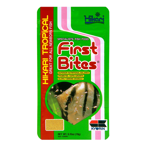Hikari First Bites Slowly Sinking Granules for Newborn Fish