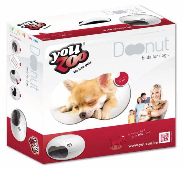 High - Quality Plastic Modern Donut - Shaped Cat and Small Dog Bed Cave