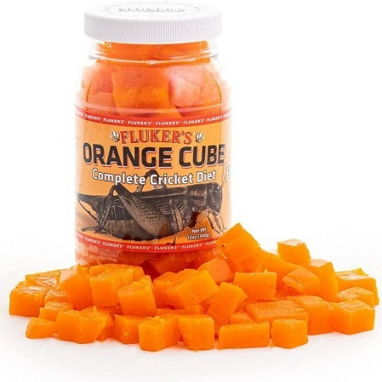 Fluker's Complete Cricket Diet in Orange Cube Form
