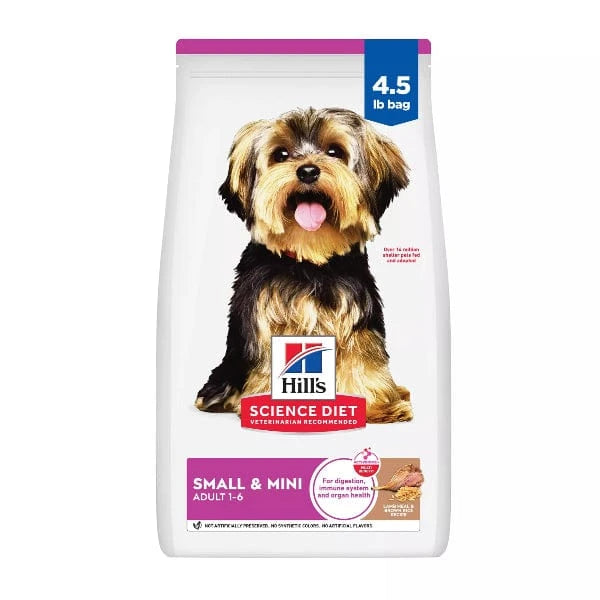Hill's Science Diet 4.5lb Dry Dog Food - Lamb Meal & Brown Rice for Adult Small & Mini Dogs