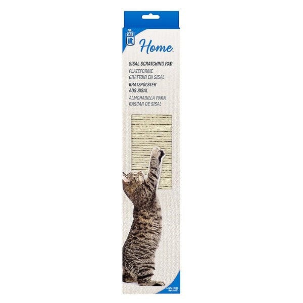 Catit Home Natural Sisal Fiber Scratching Pad for Cats - A Safe and Durable Scratching Solution