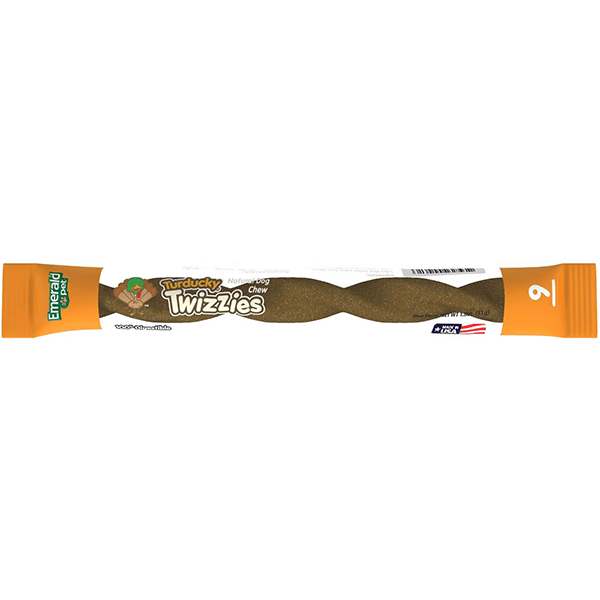 Emerald Pet All - Natural Turducky Twizzies Chews for Dogs