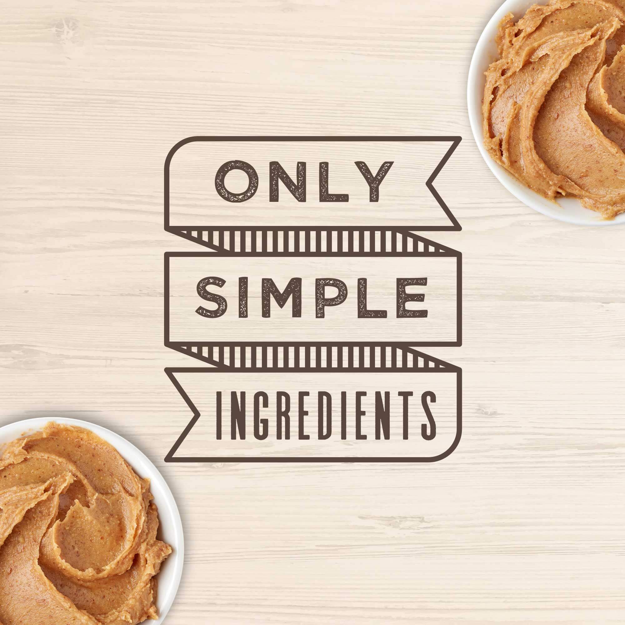 Soft & Chewy Dog Treats with Creamy Natural Peanut Butter - Wag More, Bark Less