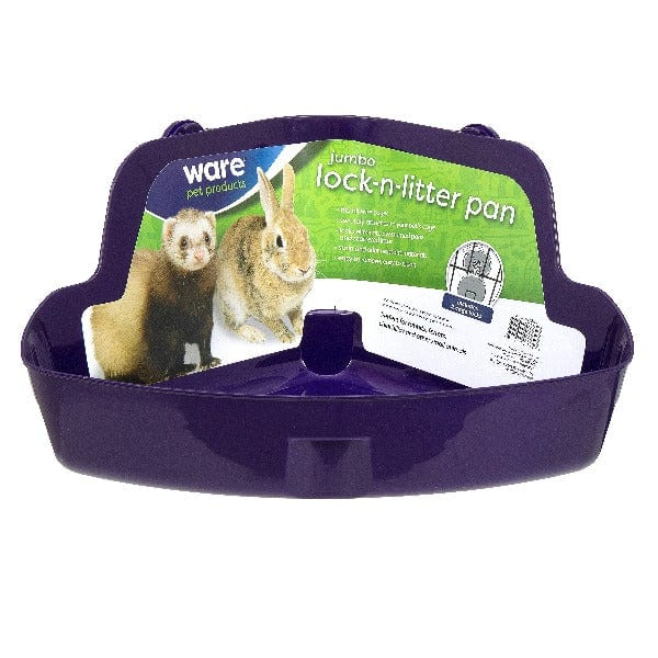 Ware Small Pet Litter Training Lock-N-Litter Pan with Secure Locking Design