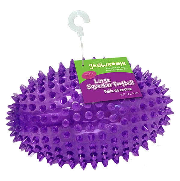 Gnawsome Interactive Squeaking Football Toy for Medium and Large Dogs