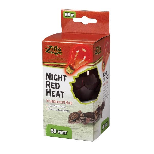 Zilla Red Night Incandescent Bulbs for Pet Habitats